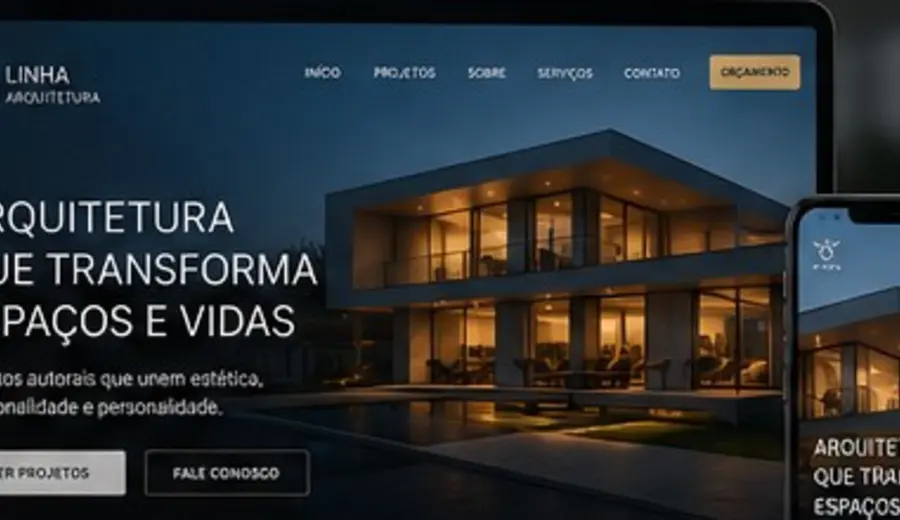 Projeto demonstrativo — Arquitetura e construção